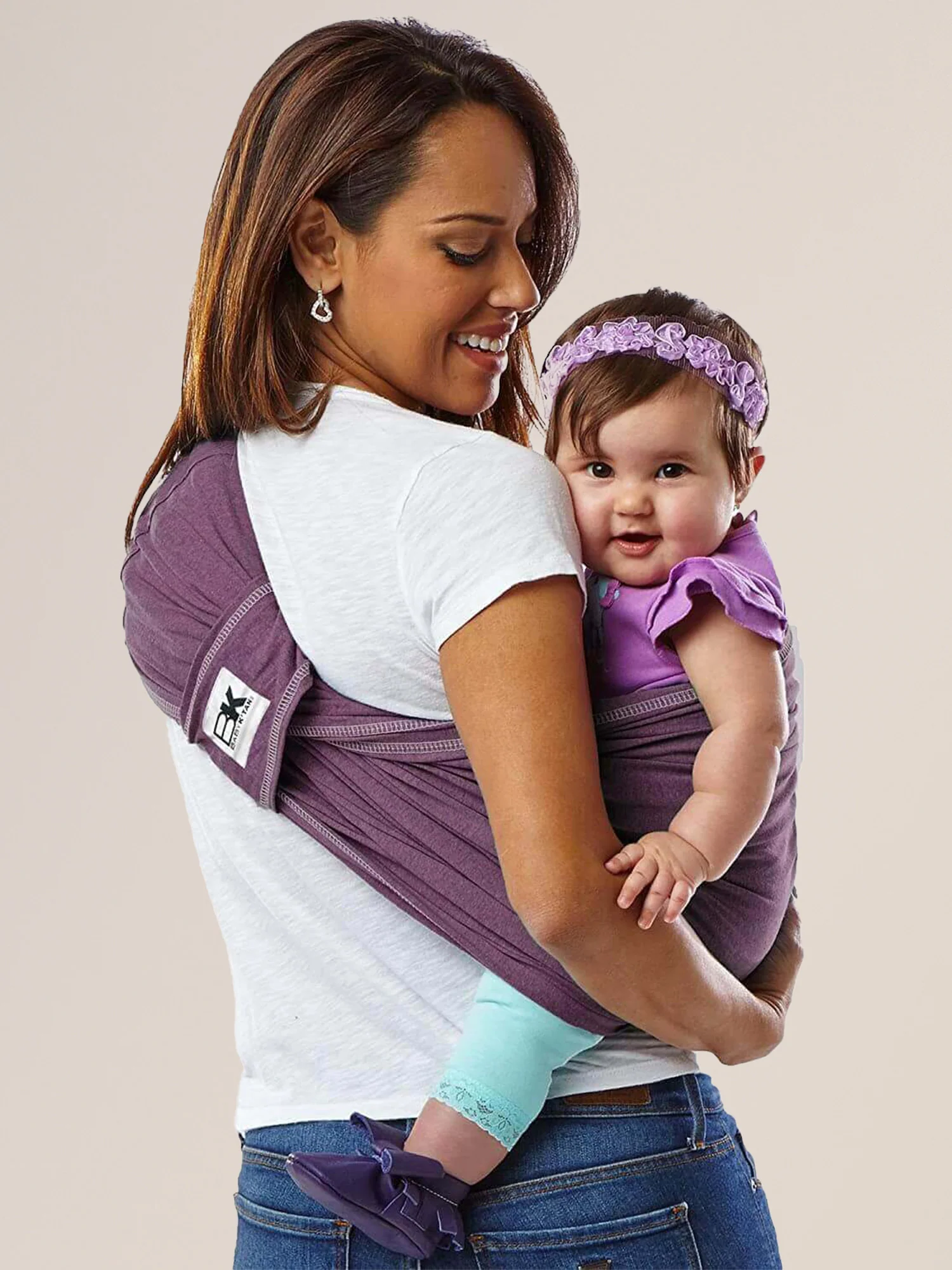 Baby K'tan - Original Baby Carrier | Eggplant - Image 2