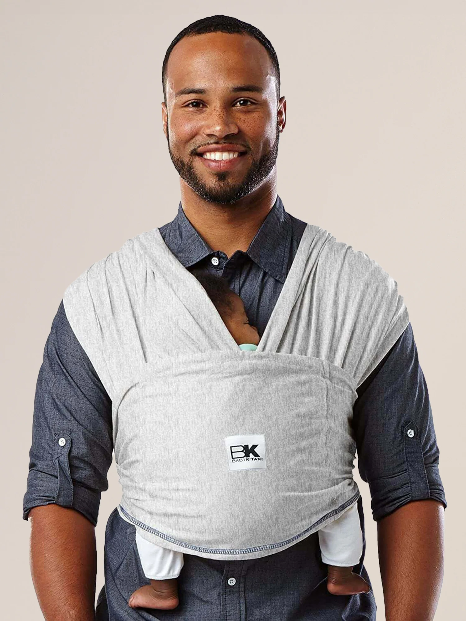 Baby K'tan - Original Baby Carrier | Heather Grey - Image 2