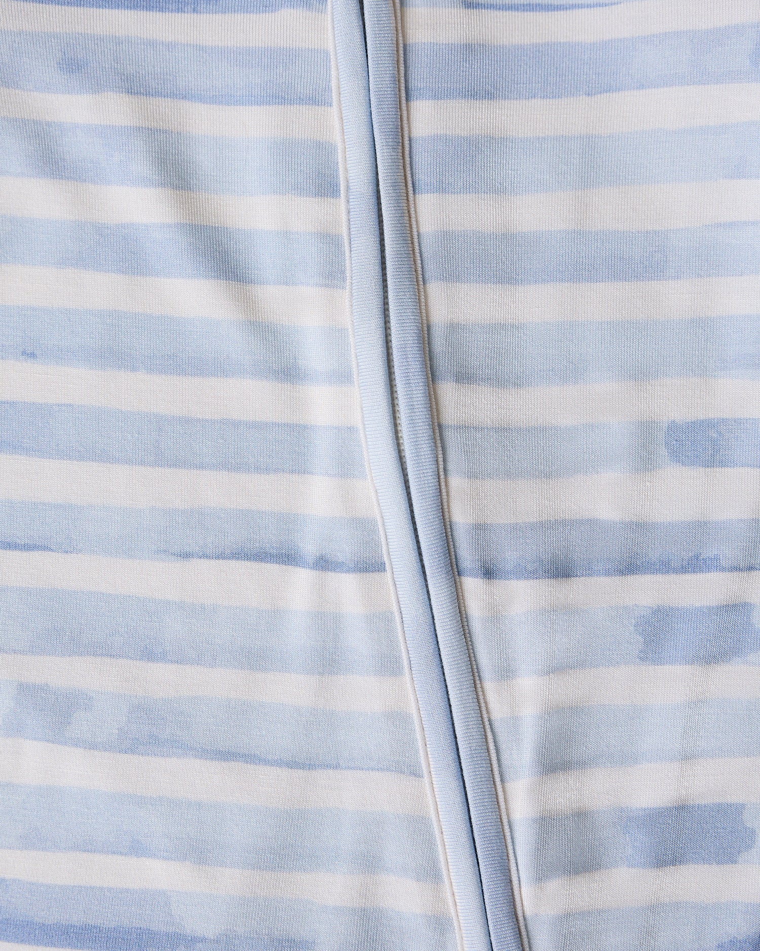 Bamboo Baby Pajama | Blue Watercolor - Image 6