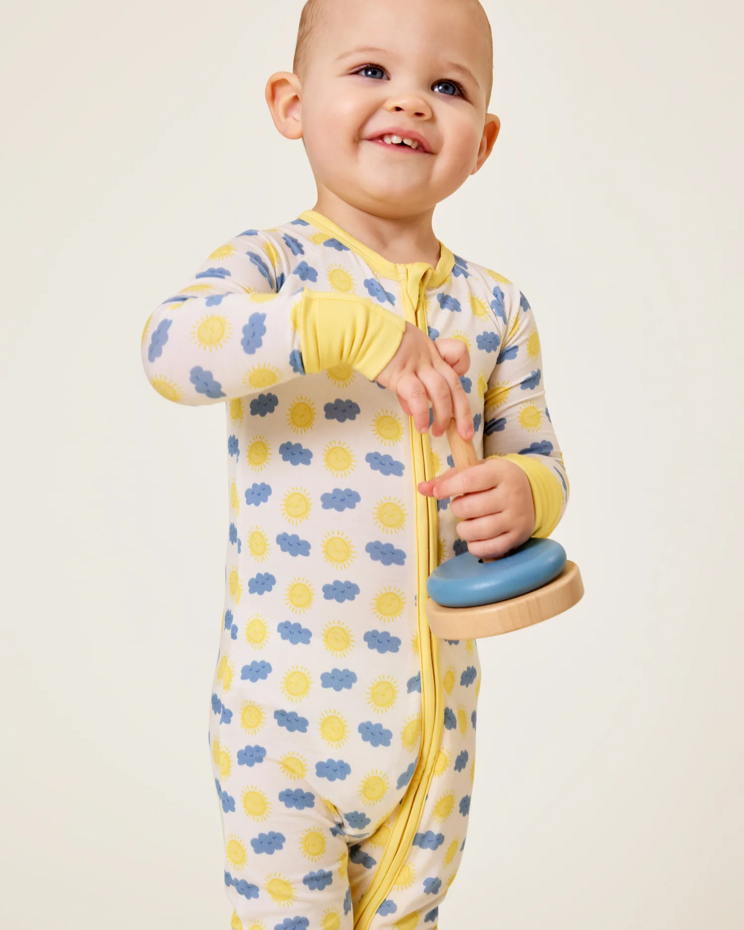 Bamboo Baby Pajama | Sunny Day - Image 2