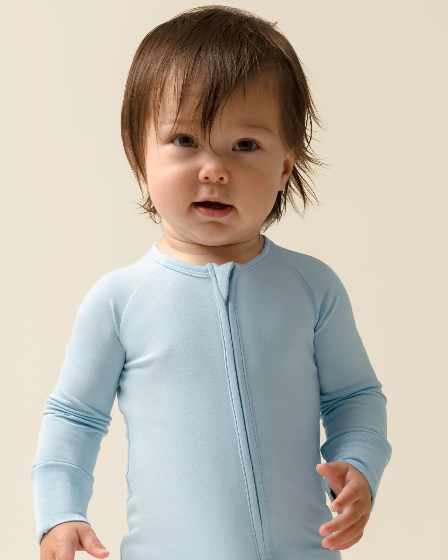 Bamboo Baby Pajama | French Blue - Image 2