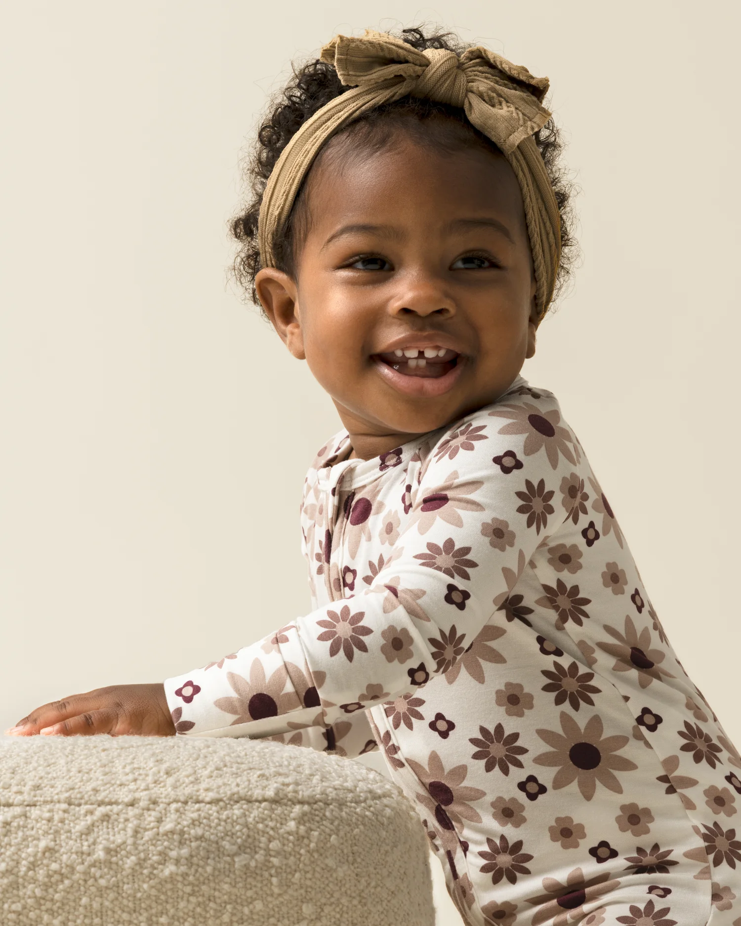 Bamboo Baby Pajama | Twilight Floral - Image 3