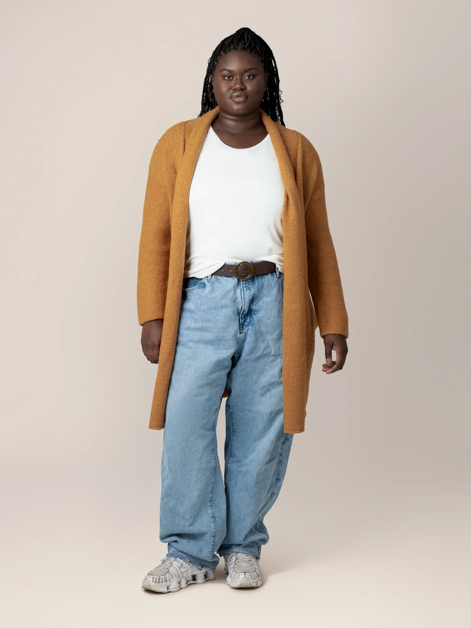 Chloe Cardigan Sweater | Chai - Image 10