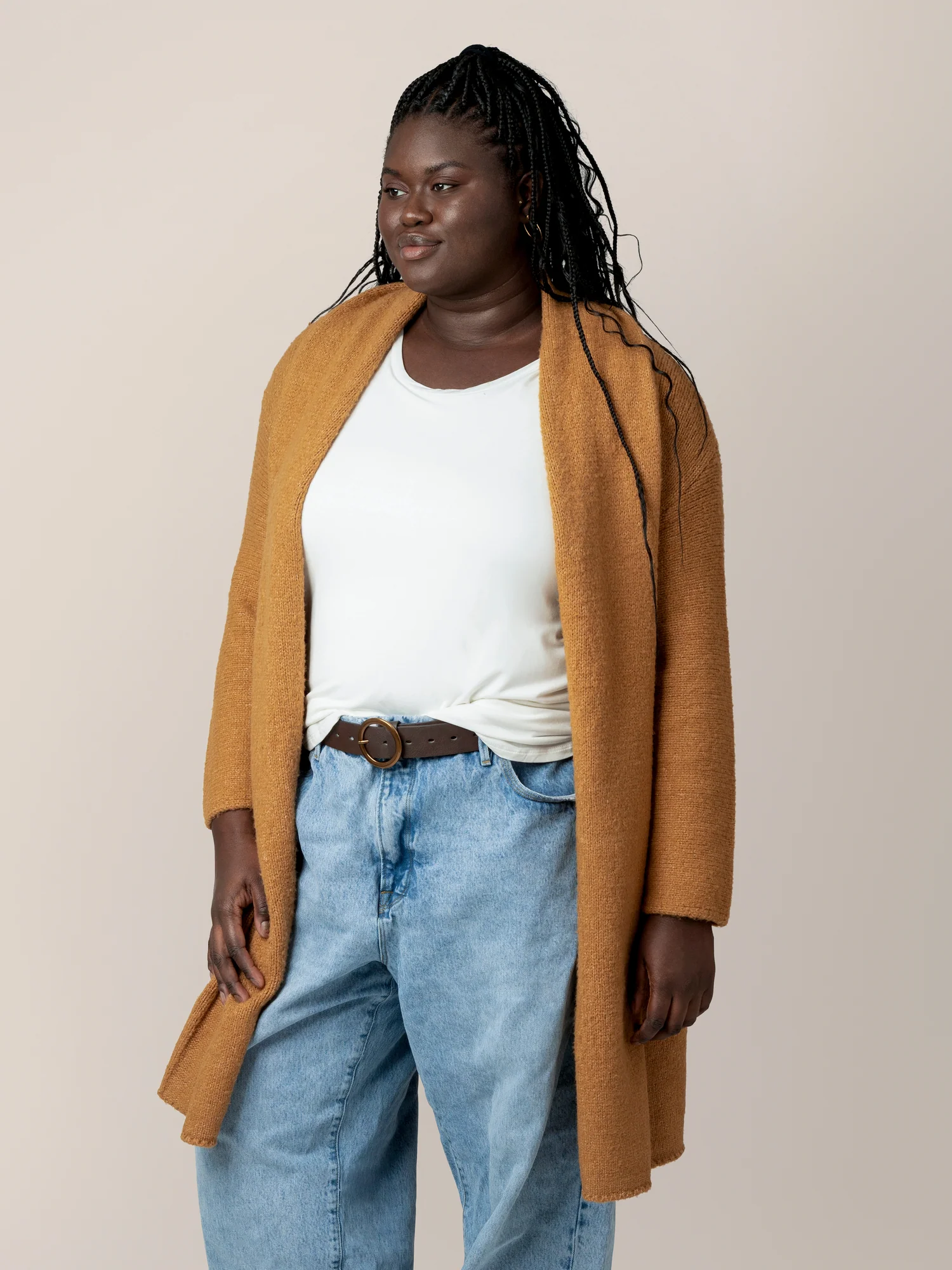 Chloe Cardigan Sweater | Chai - Image 6