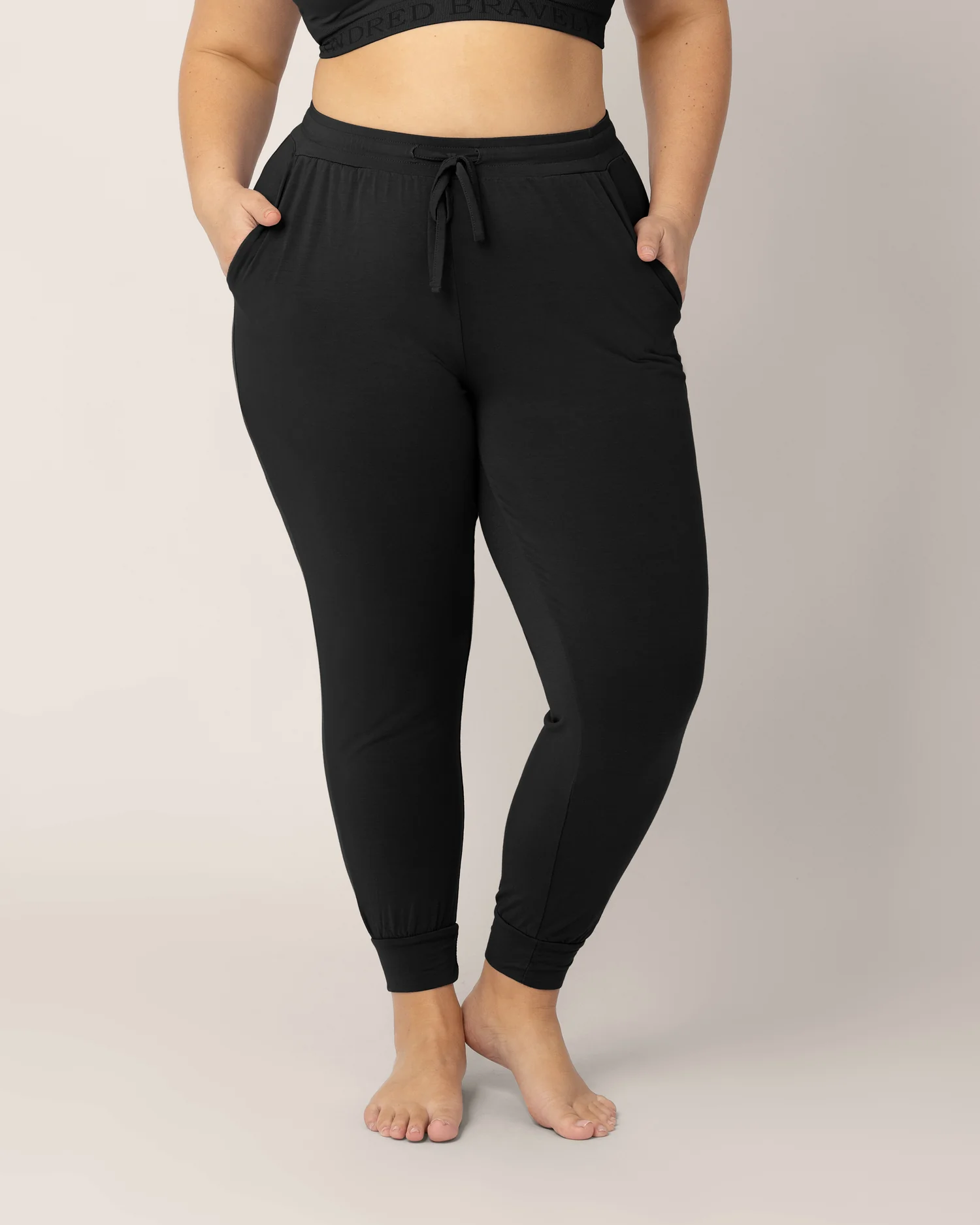 Ultralight Sleep & Lounge Jogger | Black