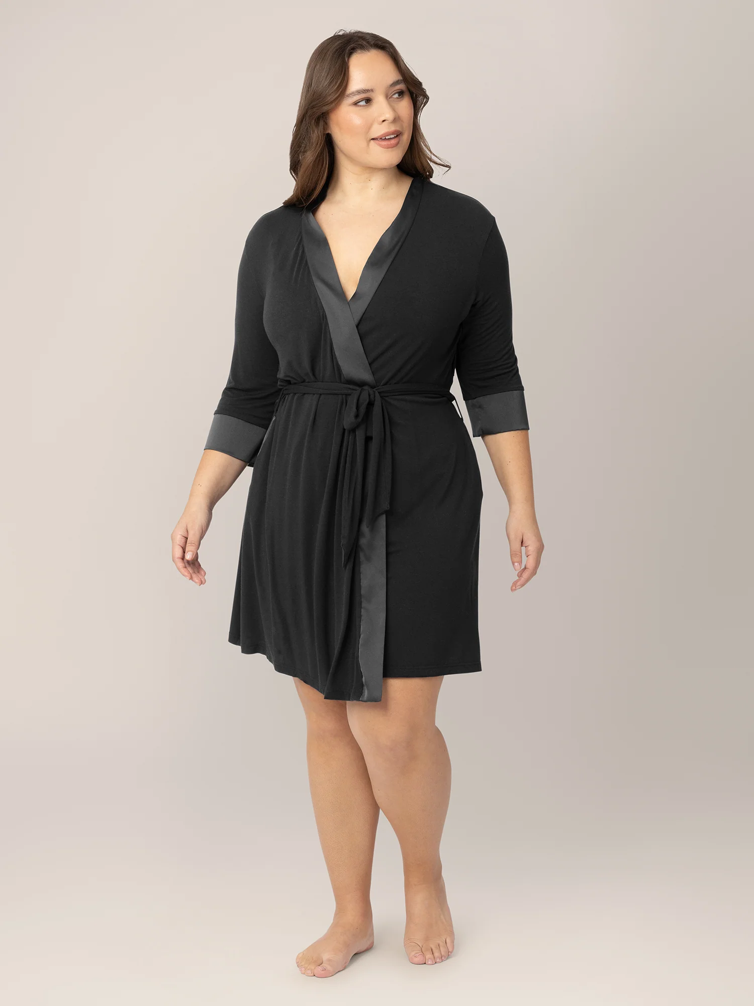 Emmaline Robe | Black - Image 2