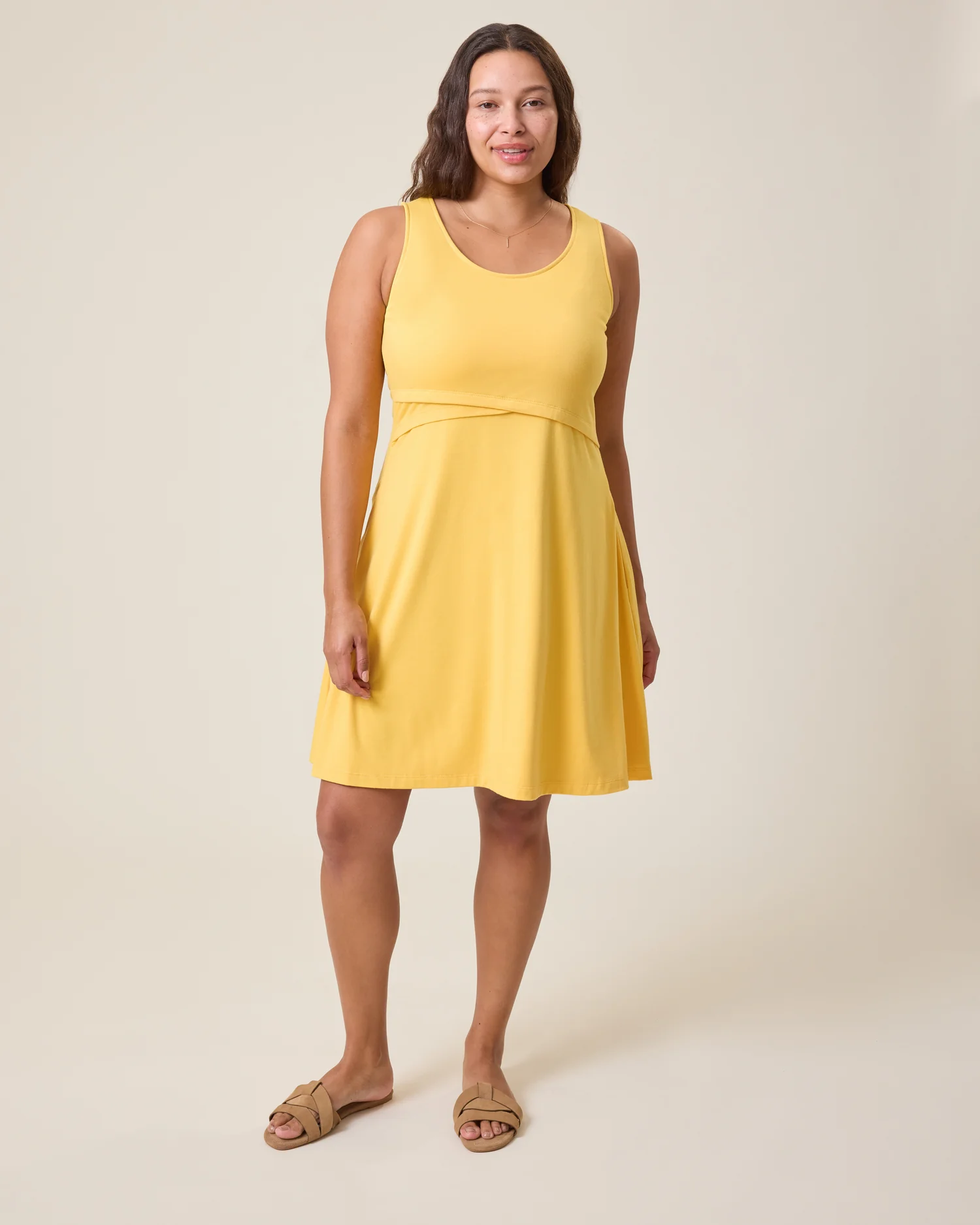 Penelope Crossover Nursing Dress | Citrus