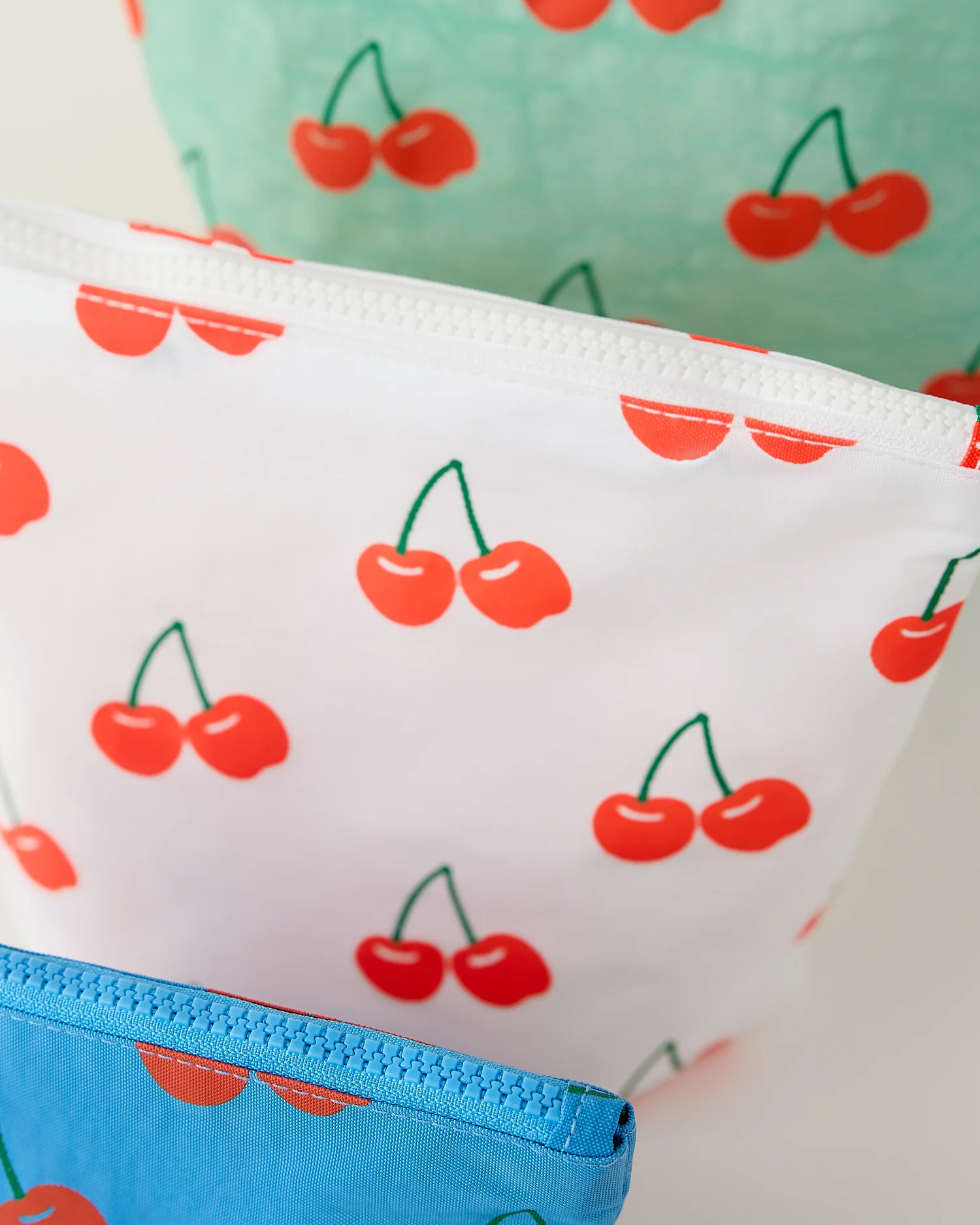Zipper Pouch Three-Piece Set | Cherries - Image 3