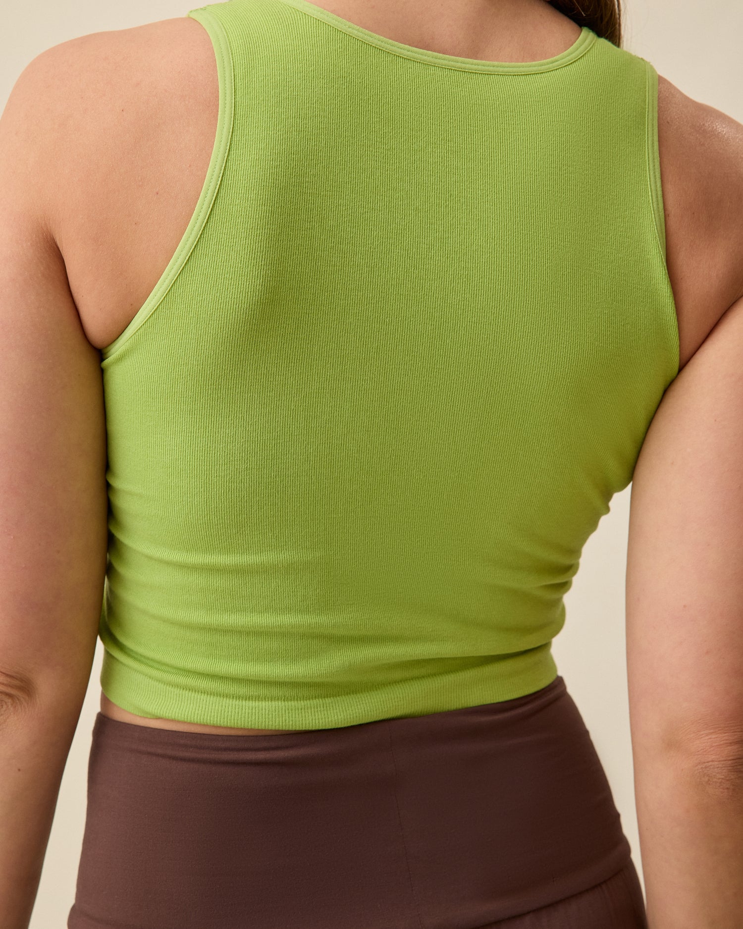 SublimeĀ® Bamboo Maternity & Nursing Longline Bra Top | Avocado - Image 4