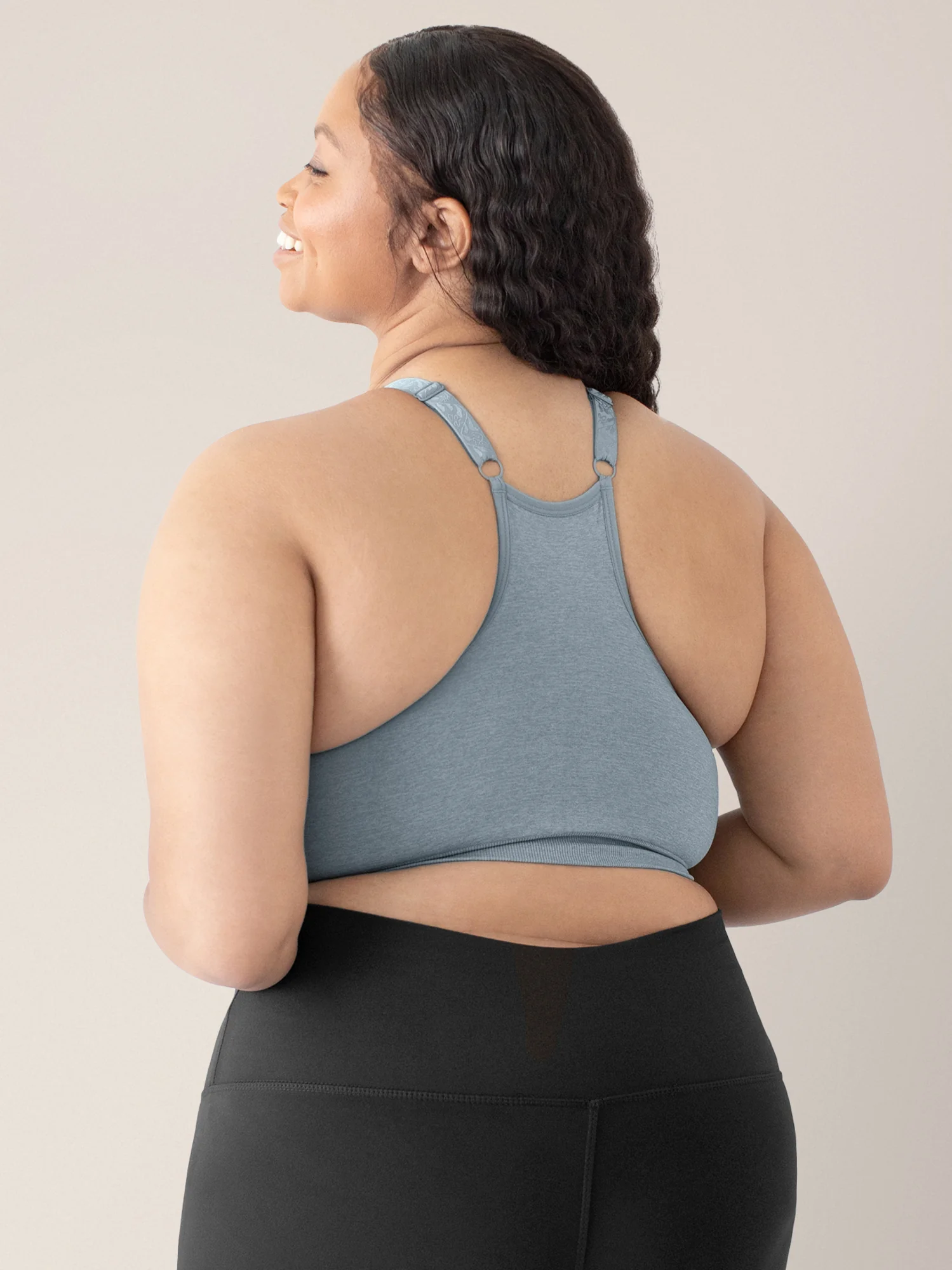 Diana Sublime® Sports Bra | Seaglass Heather - Image 3