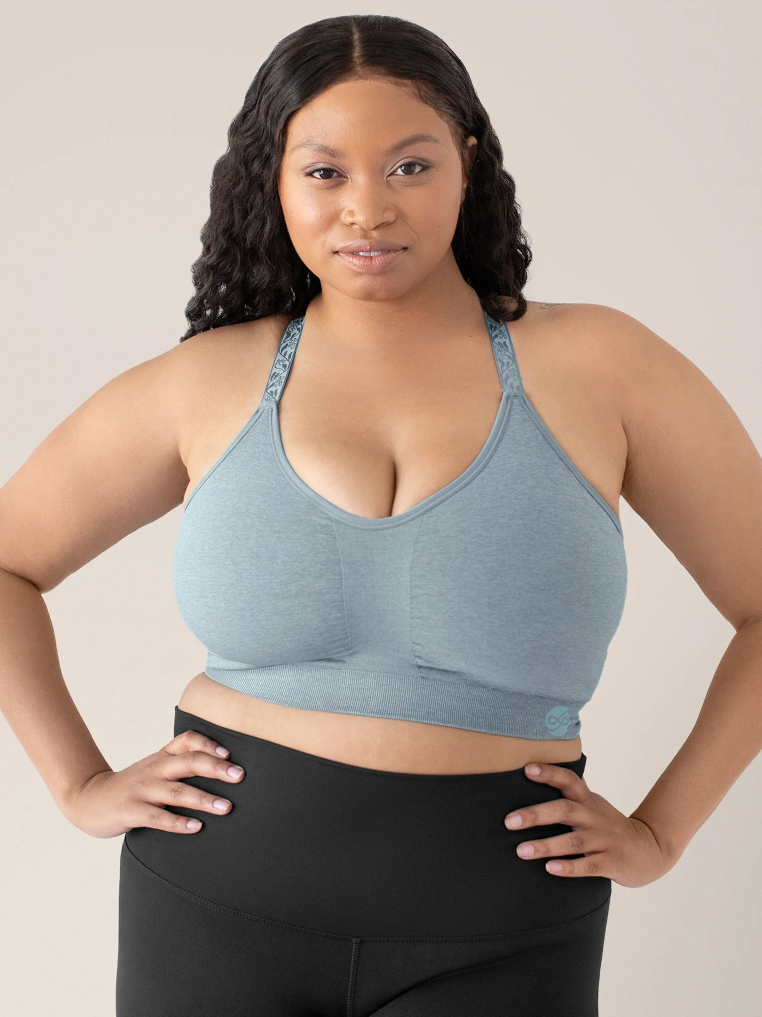 Diana Sublime® Sports Bra | Seaglass Heather - Image 4