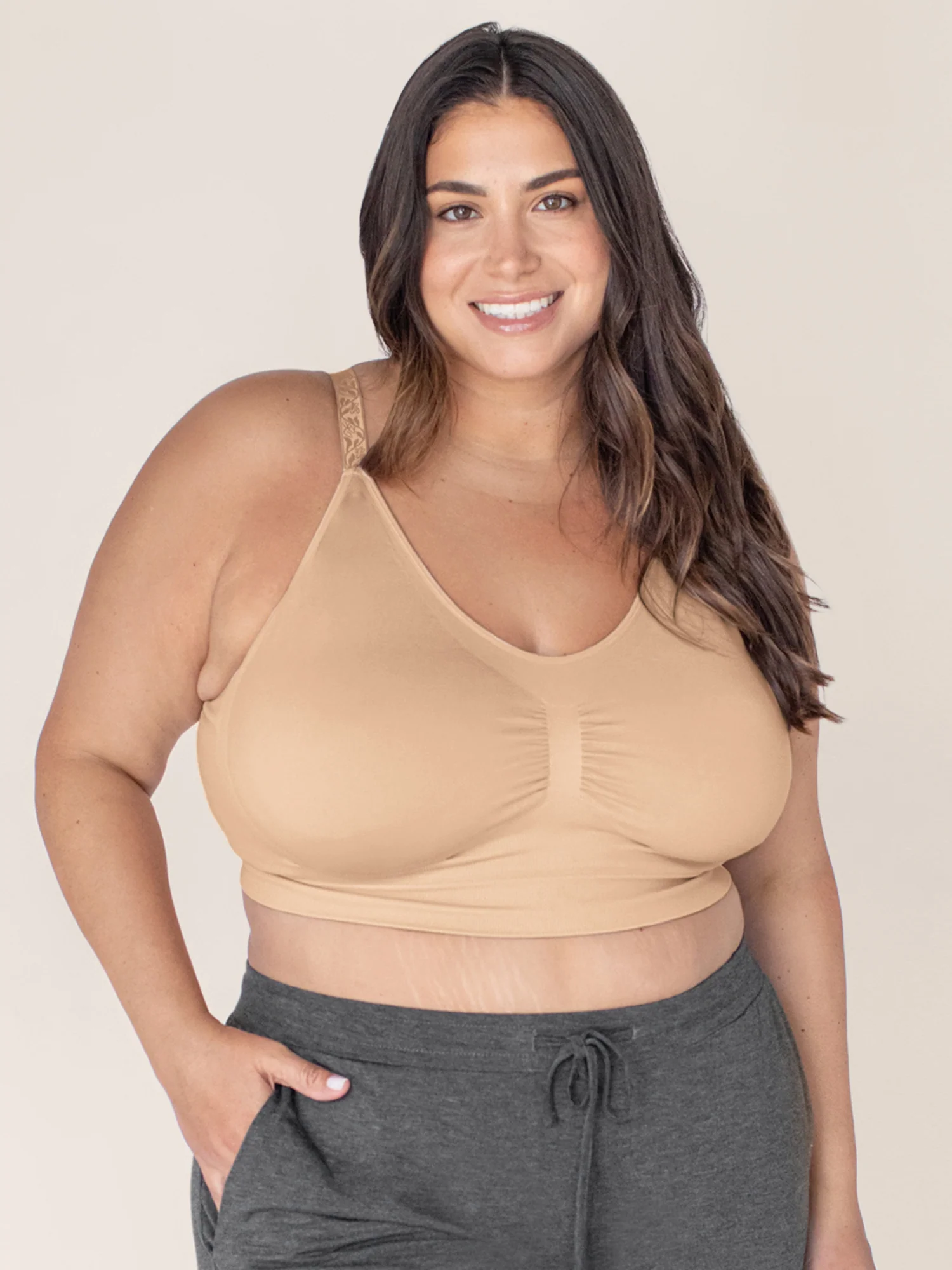 Nellie Sublime® Wireless Bra | Beige - Image 4
