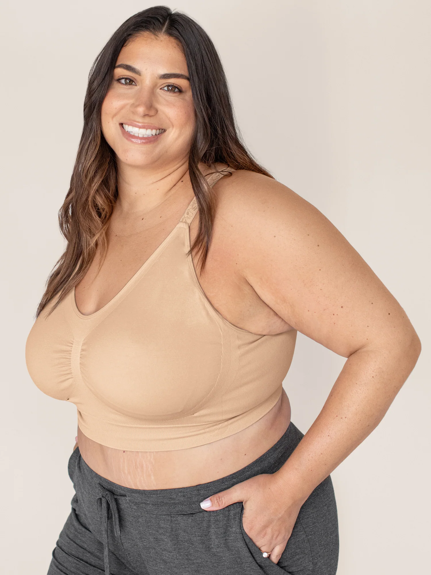 Nellie Sublime® Wireless Bra | Beige - Image 5