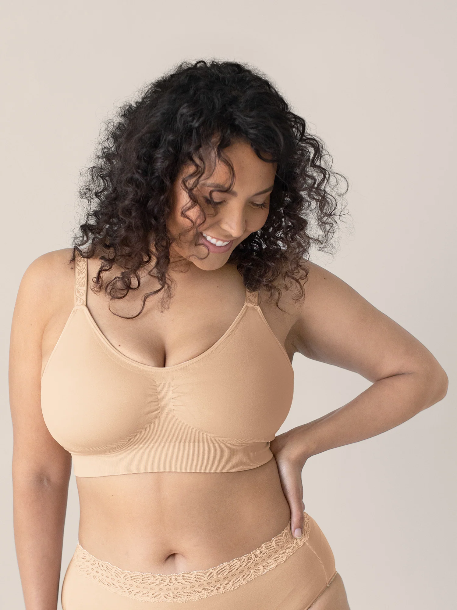 Wash Wear Spare® Nellie Wireless Bra Pack | Beige - Image 3